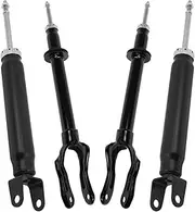 SCITOO Front & Rear (4 Pcs) Shocks for Jeep, Shocks Absorbers Fits 2011-2015 for Dodge for Durango,2011-2015 for Jeep Grand for Cherokee with 72546 911304 345625 Shocks and Struts Auto Shocks