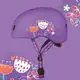 【瑞士Micro】官方原廠貨 Micro Helmet 紫色花朵安全帽 LED版本 (運動用、自行車、腳踏車用) 免運