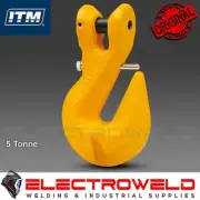ITM G80 5T Clevis Shortening Grab Hook Safety Pin 13mm Chain Hoist TM9804-02613
