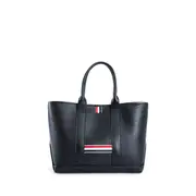 [THOM BROWNE] Small Tool Tote in Pebble Grain Leather Black