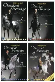 New Classical Dressage Horse Training DVD - Full Set Vol 1 to 4 Philippe Karl