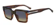 Dsquared2 D2 0161/G/S Asian Fit EX4/IE Men's Sunglasses Brown Size 52