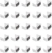 Holiday Lighting Outlet Magnet Clip for C9 Holiday Lighting Sockets, can be Used for Patio Lighting, Bag of 100