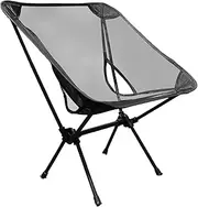 Folding Camp Chair | Foldable Mesh Chairs Camping,Breathable Mesh Seat for Hiking Beach Fishing Sports Campsite Gatherings Lawn