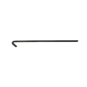One (1) Steel Stake 10" Long & 3/16" Thick Anchor Tents-Landscaping-Trees & More