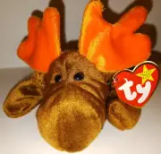 Ty "CHOCOLATE the Moose" Beanie Baby 1993 - Retired - One Owner