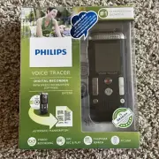 Philips DVT-2700 Digital Recorder Voice Tracer Speech Recognition Software NEW