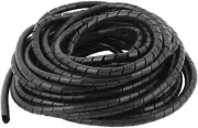Spiral Cable Wrap - 25 Ft 3/8" Spiral Wire Wrap Cord Covers Bundle Sleeve Hose F