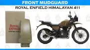Royal Enfield "Front Mudguard Top With Sticker Desert Himalayan 411"