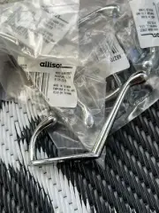 Lot Of 10 New Allison 69270 Chrome Double Hook Robe Towel