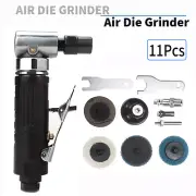 90° Air Angle Grinder 1/4" Air Die Polisher Sander Grinding Machine Cutting Tool