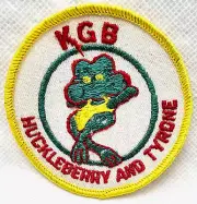 Vintage Boy Scouts Of America Patch KGB Huckleberry And Tyrone BSA