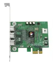 SIIG DP FireWire 800 PCIe Card Adapter, Brackets Included (NN-FW0012-S1)