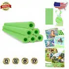 Large Hollow Foam Pool Noodles - 6 Pack of Strong and Colorful Floats