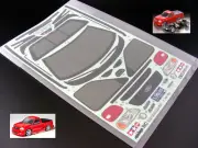 Vintage 1998 Tamiya 53222 TL01 Ford SVT F150 Lightning Decal Sticker & Masking !
