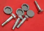 4 Wire Shelf metro type Rack ADJUSTABLE PADDED LEVELING BOLT LEG ENDS 5w6