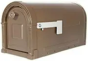 Gibraltar Mailboxes Garrison Large Capacity Galvanized Steel Venetian Bronze, Po