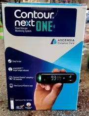 Contour Next One Blood Glucose Monitoring System Meter Factory Sealed 06/2027