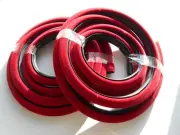 TRIUMPH STAG DOOR SEALS PAIR FURFLEX RED (623602P)