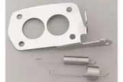 Lokar Stainless Steel Tri-Power Accelerator Cable Bracket and Stainless Springs
