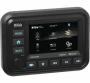 BOSS Audio Bluetooth Marine Gauge Digital Media AM/FM Receiver w/ 5" Touchscreen