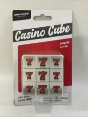 3x3 Casino Cube Rubix’s Cube Puzzle Cube