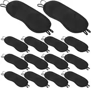 UTHCLO 50pcs Blackout Eye Mask Adjustable Silk Travel Blindfold for Airplane Office and Car Use Disposable Sleeping Mask for All Ages Convenient Aid