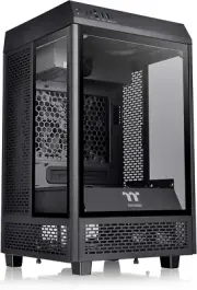 Tower 100 Black Edition Tempered Glass Type-C (USB 3.1 Gen 2) Mini Tower Compute