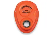 ACDelco Timing Chain Cover One-piece Steel Orange Black Chevrolet and Bowtie Emblem Chevrolet Each