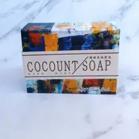 在飛比找松果購物優惠-【 藝術家聯名】椰蓉柔珠純手工皂COCONUT SOAP (