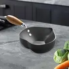Mini Hot Oil Pan Iron Small Frying Pan for Restaurant RV Travel Heating Milk