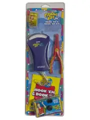 Rapala Fishing Kids Hook Em & Book Em Kit Scale Pliers Ruler Log Book Camera