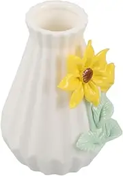 Generic Artistic Ceramic Vase for Aesthetic Home Decor Unique Flower Arrangement Aroma Diffuser for Farmhouse Modern Styles Minimalist Tabletop Accent Designs