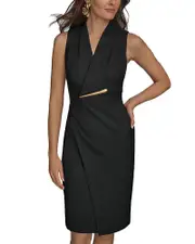 Donna Karan Taramind Stretch Sheath Dress