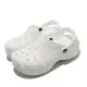 Crocs 布希鞋 Classic Platform Clog W 女鞋 白 洞洞鞋 厚底 卡駱馳 206750100