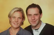 Karoline Eichhorn Stefan Kurt present Kind zu Rent 1997 Old Photo