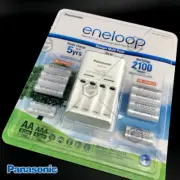 Panasonic Eneloop Rechargeable Batteries NiMH 8 AA 4 AAA + Battery Charger AU