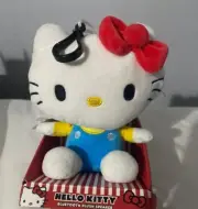 Hello Kitty Keychain Plush Wireless Bluetooth Speaker for phones 2024 Rare