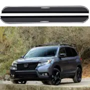 Running Board Fits for Honda Passport 2017-2024 Side Step Nerf Bar Black Steps