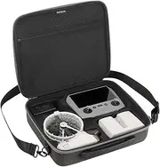FSIDIWT Flip Carrying Case, Portable Storage Shoulder Bag for DJI Flip Fly More Combo, Fits for RC 2/RC-N3 Controller, 5 Batteries, Charger Hub, Charger