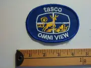 * 70s vintage tasco omni view rifle gun scopes hunting hunter PATCH CREST *