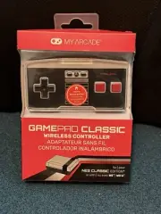 MY ARCADE Gamepad Wireless Controller for NES Classic Edition Wii/Wii u