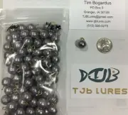 1/2 oz Qty 100 Cannonball Fishing Sinkers Veteran Owned Free Shipping