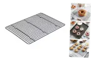 Professional Non-Stick Black Cooling Rack, 16.75-Inch-by-11.75-Inch