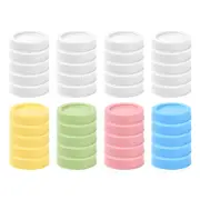 20pcs Plastic Canning Jar Lids Food-grade Canning Jar Caps Fit Regular◎-