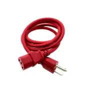 4ft Red Power Cable for ECOXGEAR ECOBOULDER+ SPEAKERS Replacement Cable