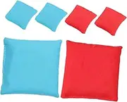 Hohopeti 6pcs Outdoor Bean Bags for Tossing Games Hand Toss Party Game Fun for Building Hand Eye Coordination and Concentration Skills Includes