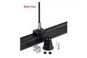 Track Light 3 Circuit 4 Wire Suspension Mount Kit Black