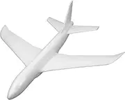 Abaodam DIY Foam Airplane for Outdoor Hand Throwing Glider Unfinished Craft Model for Painting and Graffiti Lightweight Activity for Boys