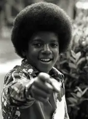 Michael Jackson poses for a portrait session 1971 Old Music Photo 6